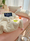 Fluffy Snowball Bedding Set