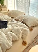 Fluffy Snowball Bedding Set