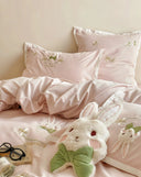 100S Bunny Embroidery Bedding Set