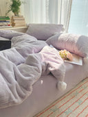 Fluffy Snowball Bedding Set