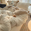 Fluffy Snowball Bedding Set