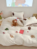 Holiday Bear Cheer Bedding Set