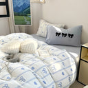 Trio Charm Bow Heart Bedding Set