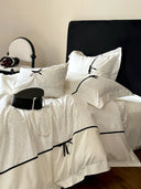 100S Beige Rhinestone Bedding Set