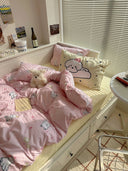 Starry Snuggle Bedding Set-Pink
