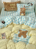 Bunny and Blush Tulips Bedding Set
