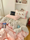 60S Peachy Comfort Bedding Set