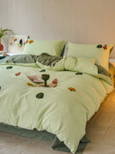 60S Neutral Dream Bedding Set