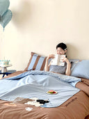100S Choco Picnic Bedding Set