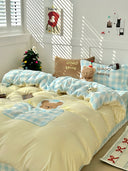 Bunny and Blush Tulips Bedding Set