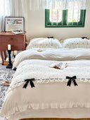 Ribbon Pearl Bedding Set