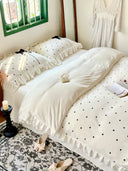 Ribbon Pearl Bedding Set
