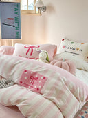 Blush Bow Haven BeddingSet