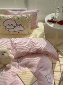 Starry Snuggle Bedding Set-Pink
