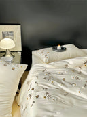 100S Golden Blossom Bedding Set