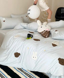 100S Creamy Bunny Bedding Set