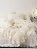 Lace-Edged Dreamy Bedding Set