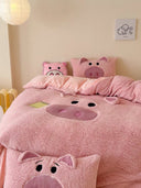 Piggy Pink Bedding Set