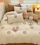Brown Bear Bedding Set