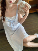 Blue Cutie Bow Nightwear