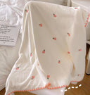 Creamy Strawberry Bath Towel