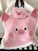 Piglet Cuddle Sherpa Blanket