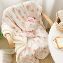 BlossomSoft Floral Blanket